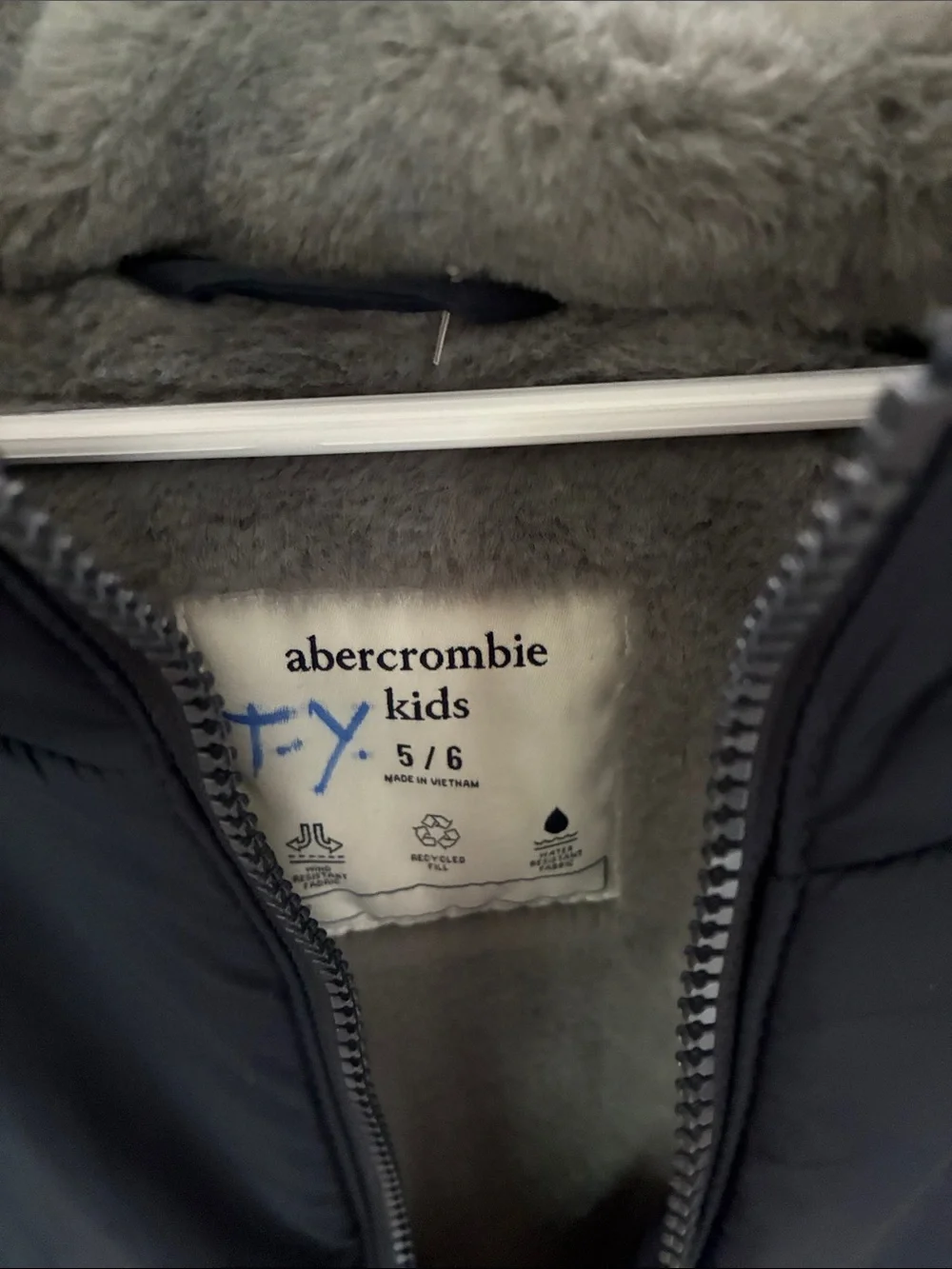 abercrombie kids warm hooded